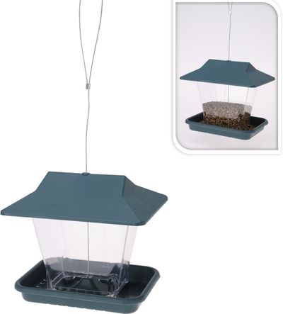 Vogelvoederhuis 20x14x18cm