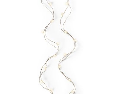 Micro led guirlande lumineuse fixe pile