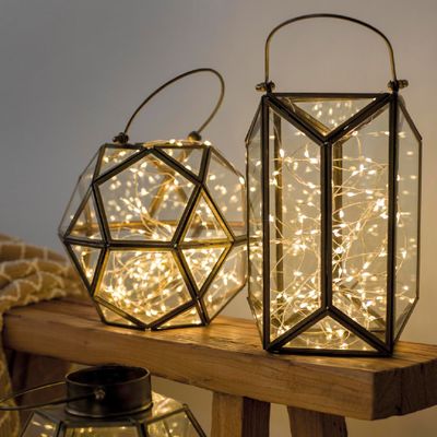 Micro led guirlande lumineuse fixe pile