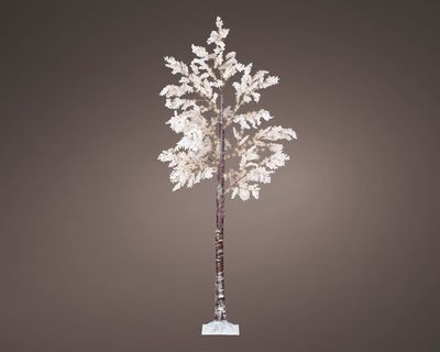 Micro led sapin 210cm blanc chaude