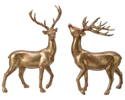 Hert 22cm goud