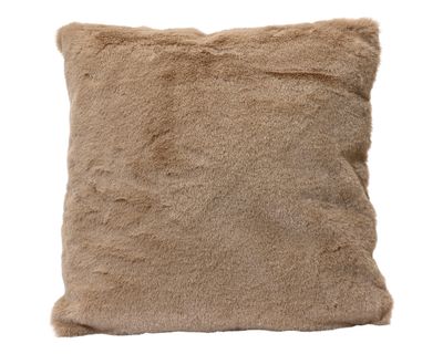 Coussin polyester 45cm sable