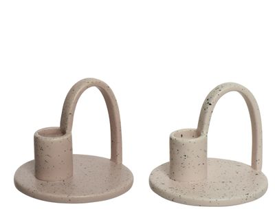 Bougeoir porcelaine 9cm