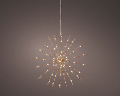 Micro led luminaire etoile polaire pile