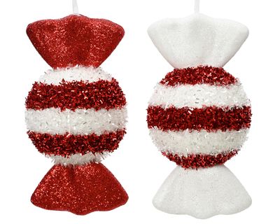 Snoep foamwit,rood 15cm
