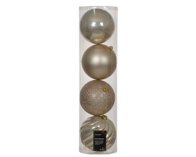 Kerstballen set van 4 stuks