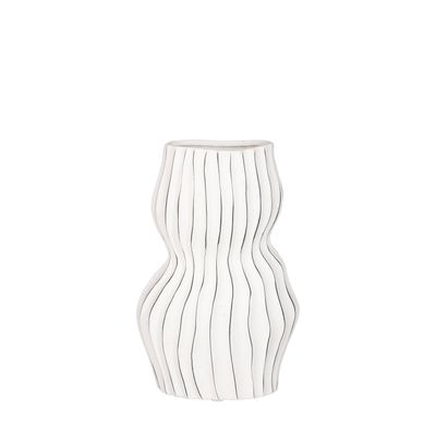 Vase Rayure - H26 x 17 cm