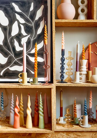 Lance bougeoir - h24xd9cm