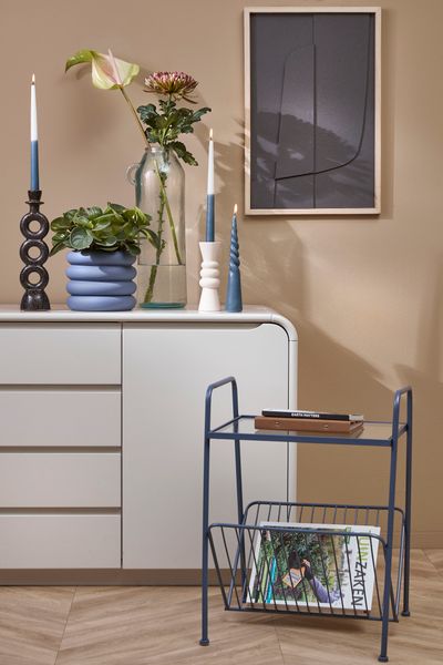 Twist bougie conique - H25 x 5 cm