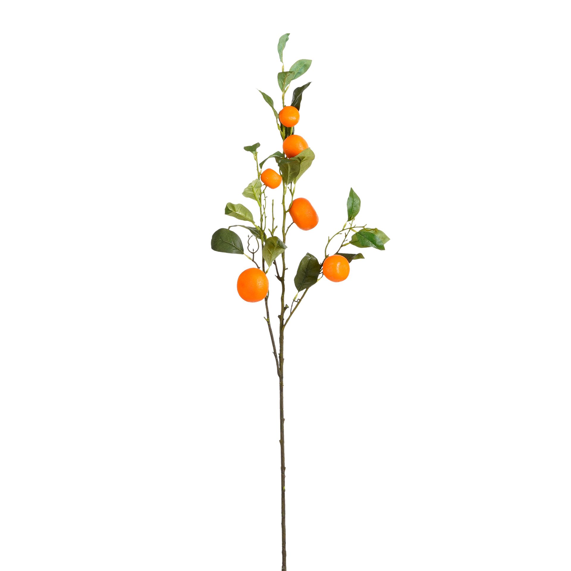 Decoratie tangerine branche oranje l104cm 1176452