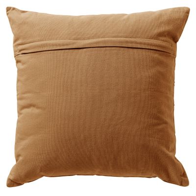 Sierkussen olivia 45x45cm tobacco brown