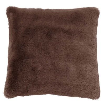 Coussin décoratif zaya 45x45cm chocolate martini