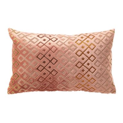 Coussin décoratif vita 30x50cm rose tan