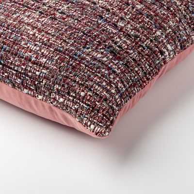 Coussin décoratif chantal 45x45cm deco rose