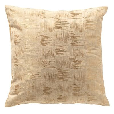 Coussin décoratif lamar 45x45cm bleached sand
