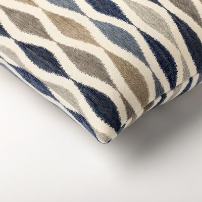 Coussin décoratif tula 45x45cm dark  denim