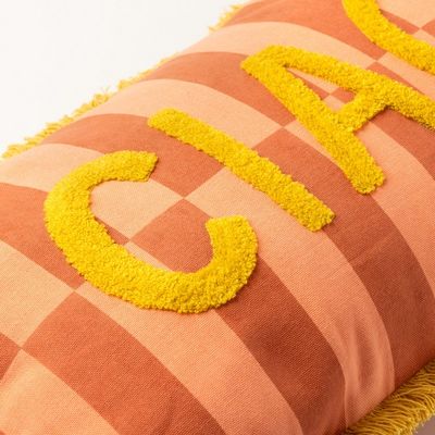 Sierkussen ciao 30x50cm melon