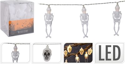 Slinger led met skelet 