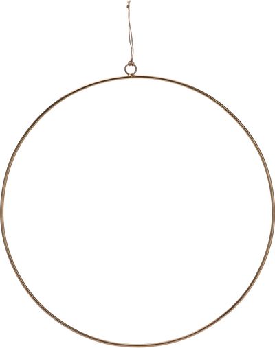 Hangdeco ring 40cm - goud