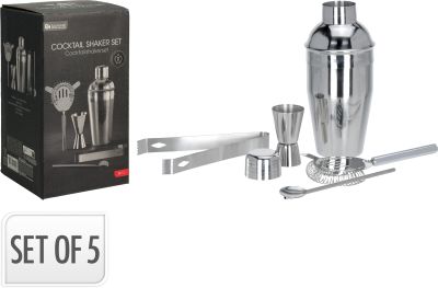 Cocktail shaker set de 5 pièces