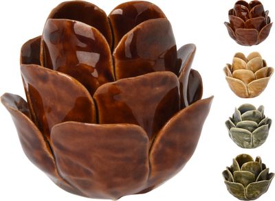 Theelichthouder bloem 