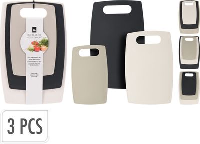 Set van 3 snijplanken