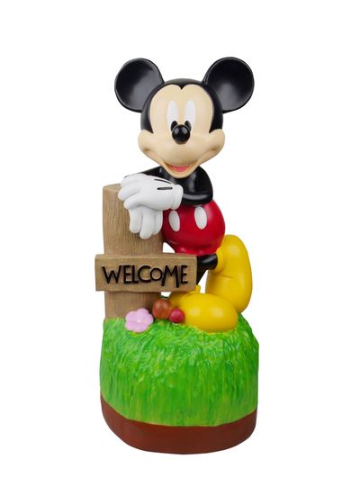 Sculpture jardin 3d mickey