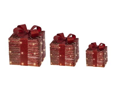 Micro led giftbox steady batterij