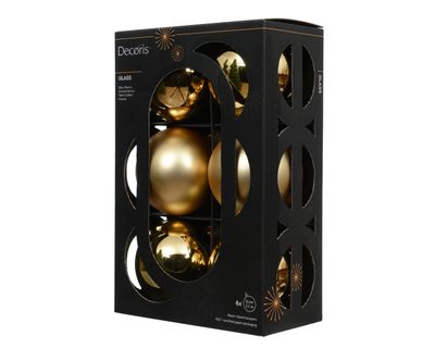 Kerstballen set van 6 stuks