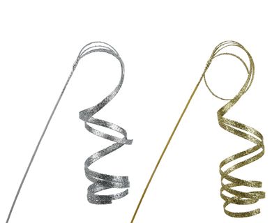 Branche polyester paillettes 