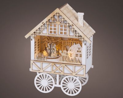 Led scenery triplex steady batterij