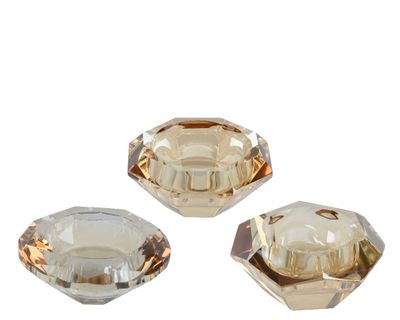 Theelichthouder glas