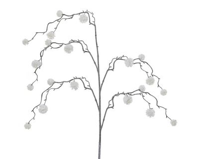 Branche plastique cotton ball 113cm