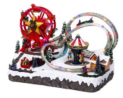 Microled scenery kermis