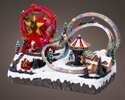 Microled scenery kermis