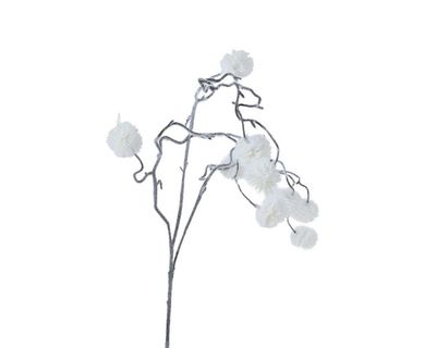 Branche plastique cotton ball 69cm