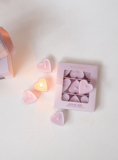 Love Hearts Bougies set de 9
