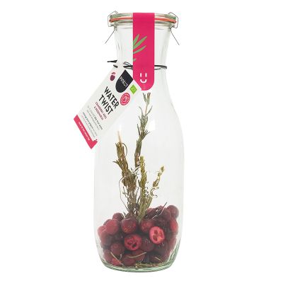 Watertwist - karaf - cranberry, cherry & rosemary bio