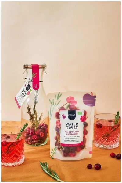 Water twist cranberry zakje