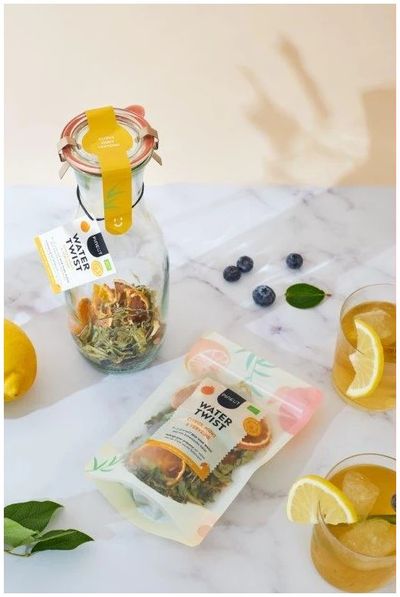 Water twist citrus munt zakje