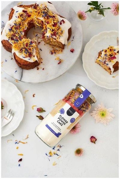 Flower power cakemix