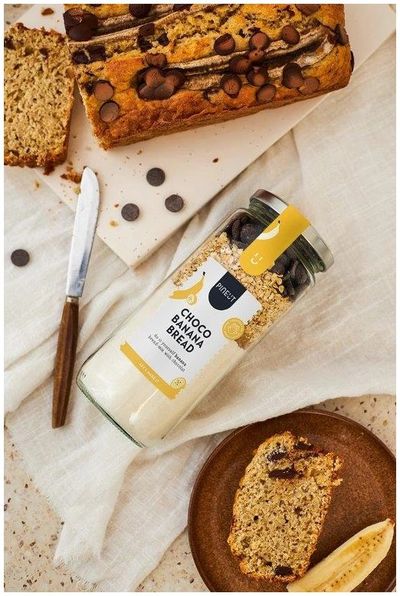 Choco banana cakemix