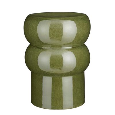 Vendi bijzettafel d.groen - h44xd32cm