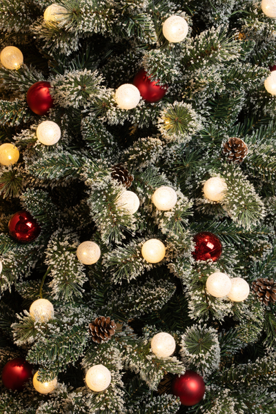 Kerstboom met 10 lampjes