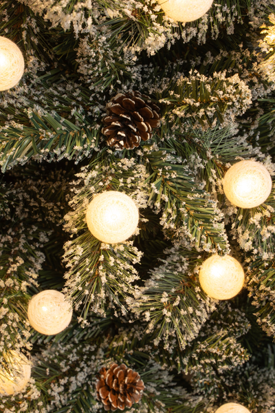 Kerstboom met 10 lampjes