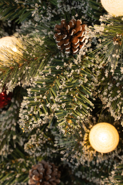 Kerstboom met 10 lampjes