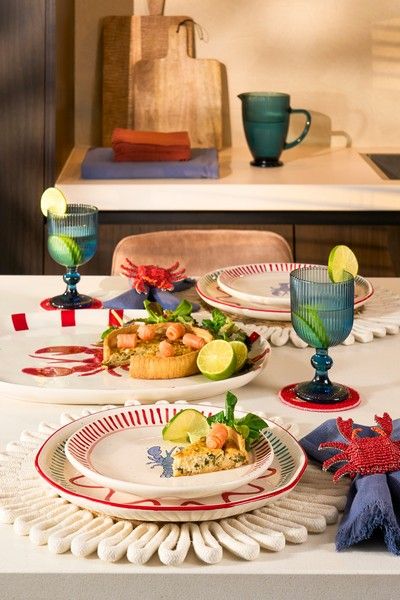 Ariane bord ovaal rood - l40,5xb31xh3cm