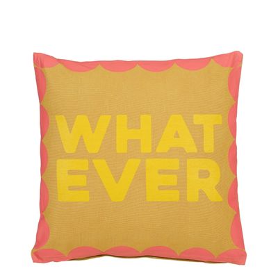 Kussen whatever - l45xb45xh10cm