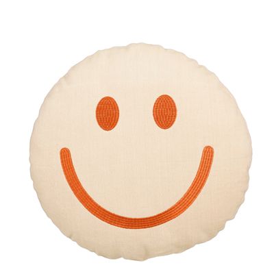 Kussen smiley - h10xd45cm