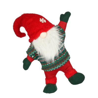 Decoratie gnoom rood